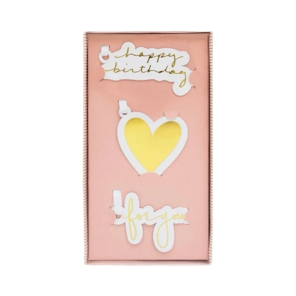 Sugar Paper All Occasion 9 Count Gold Foil Gift Tag Set Bundle of 4